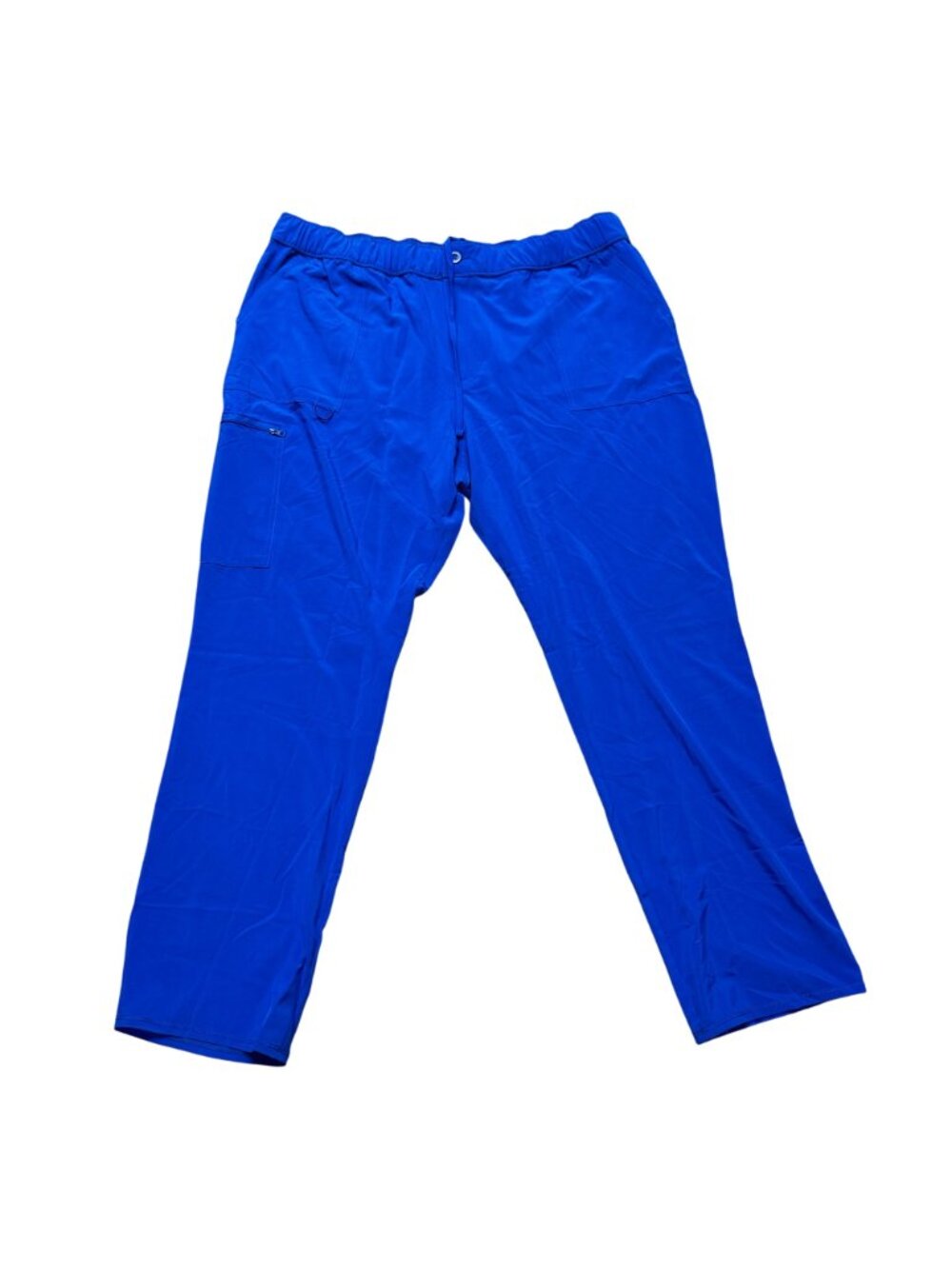 Cherokee Workwear Scrub Lot 3 Pairs 2XL Originals Allura Teal Royal Blue NEW - Picture 9 of 16